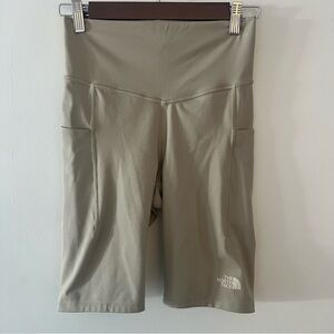The North Face Tan Beige Bike Shorts Size Medium